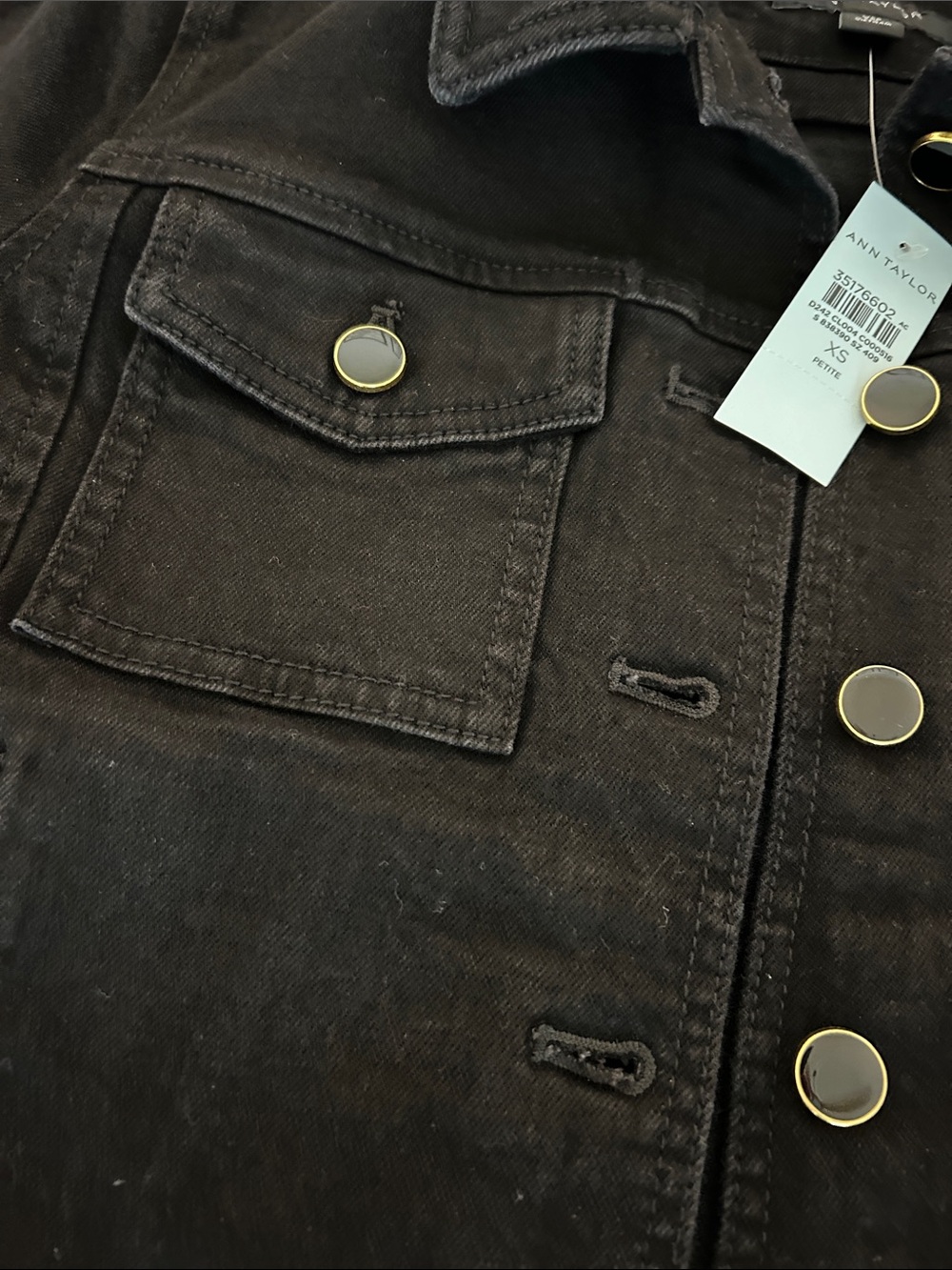 🖤BLACK DENIM JACKET🖤 - Picture 5 of 6